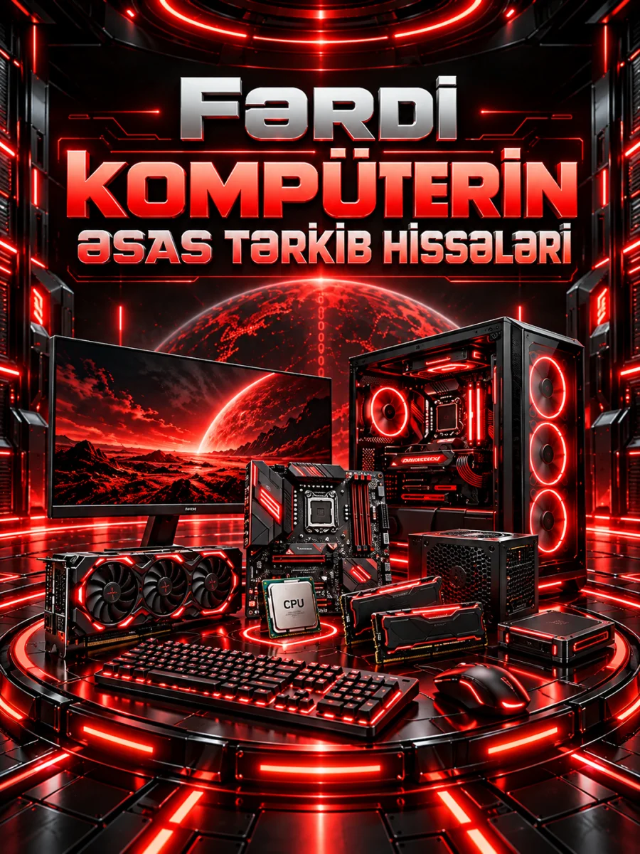 2. Fərdi kompüterin əsas tərkib hissələri