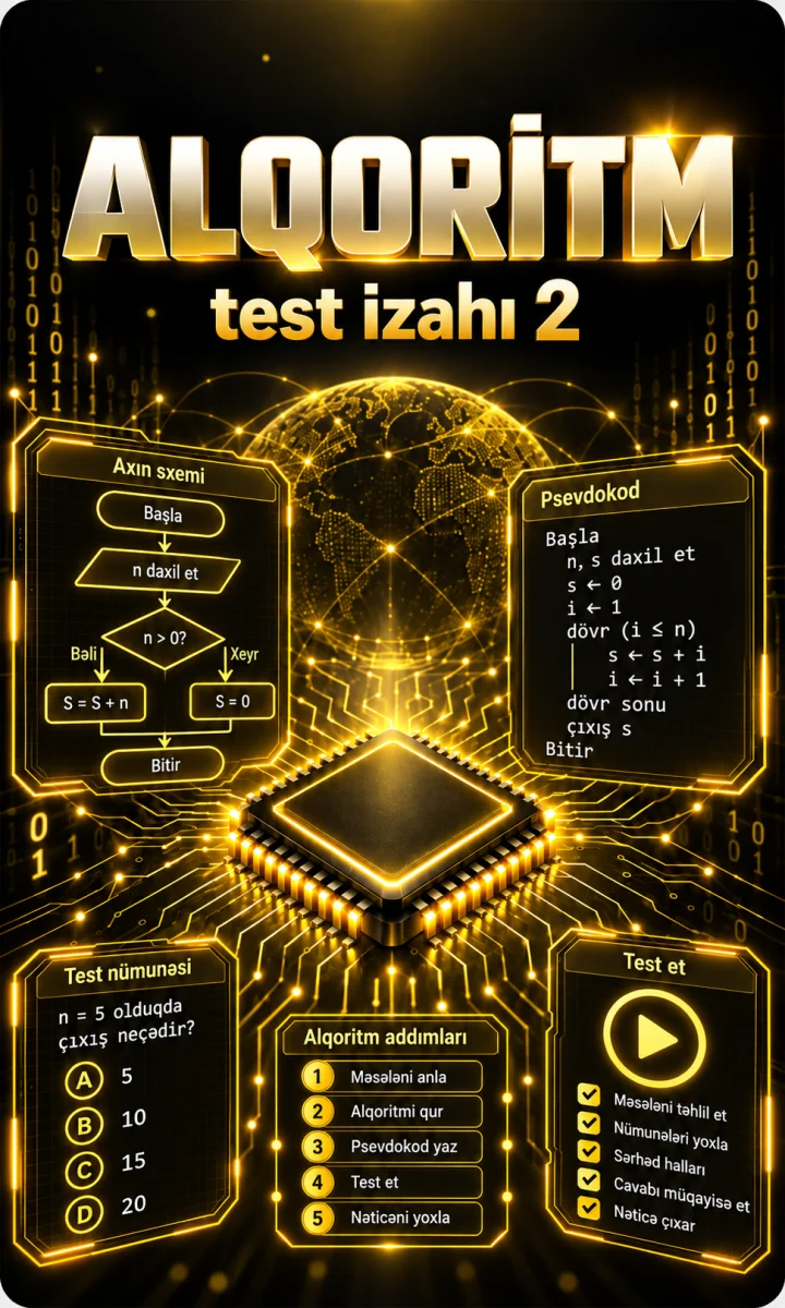 3. Alqoritm test izahı 81-155