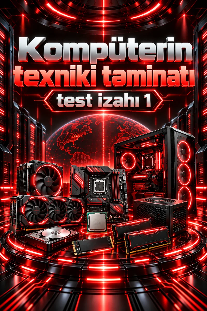 5. Kompüterin texnik təminatı test izahı 1-80
